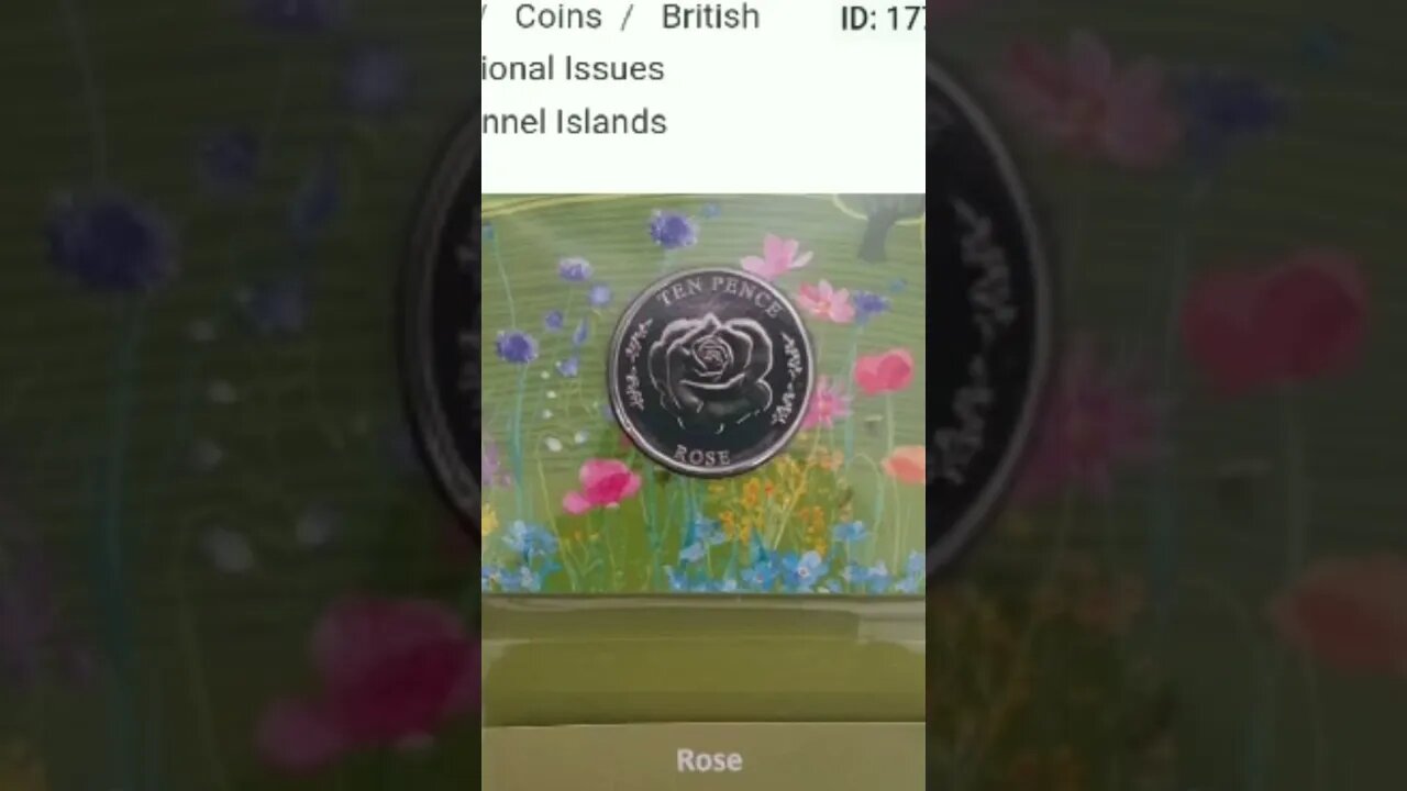 The #Great #British #Isles #FLOWER #COLLECTION #10P #Jersey #Coin #Set @ #ChangeChecker com #coins