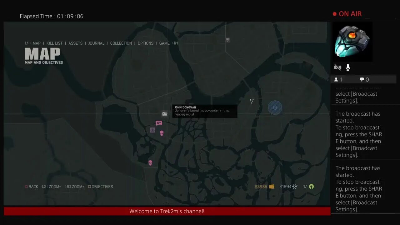 Driving around in Mafia 3 Definitive Edition with Trek2m day 4