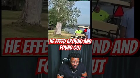 Man Learns The Hard Way Not To Vandalize Peoples Property