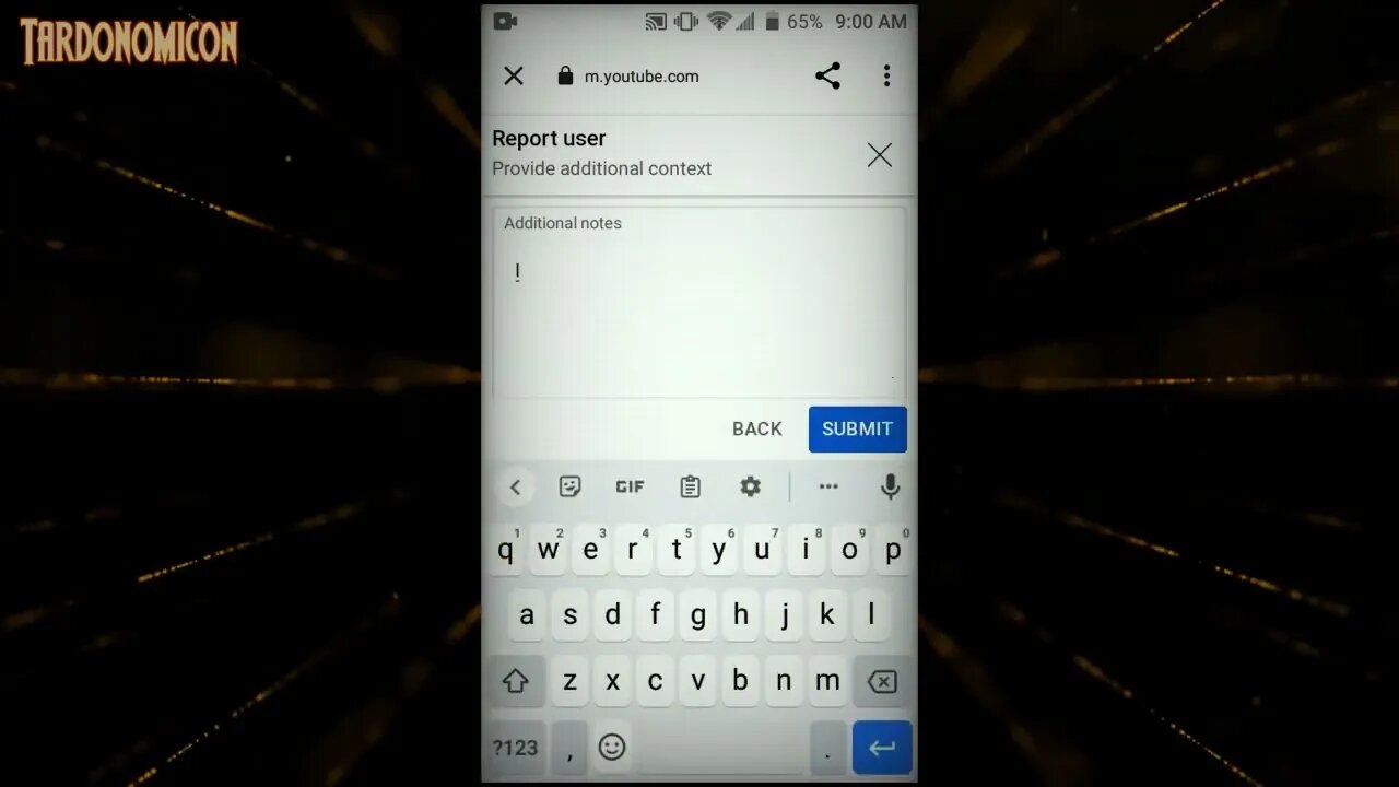 2022 06 01 4 stay blocked or stay reported but I'm done being your victim