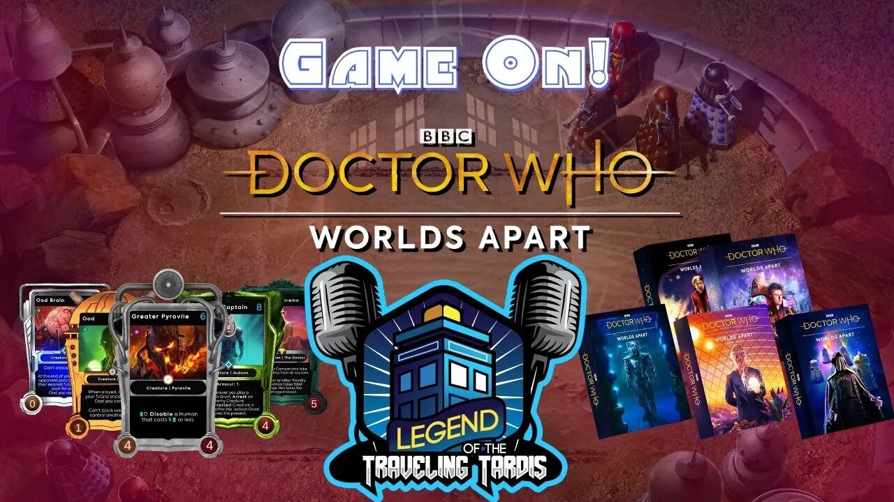 🎮 GAME ON! 🎮 DOCTOR WHO WORLD'S APART