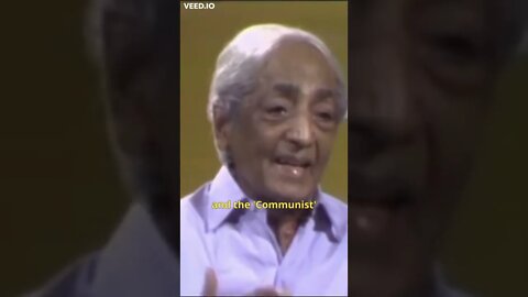 END DIVISION & INCARNATE NOW, not later [Krishnamurti] #Short