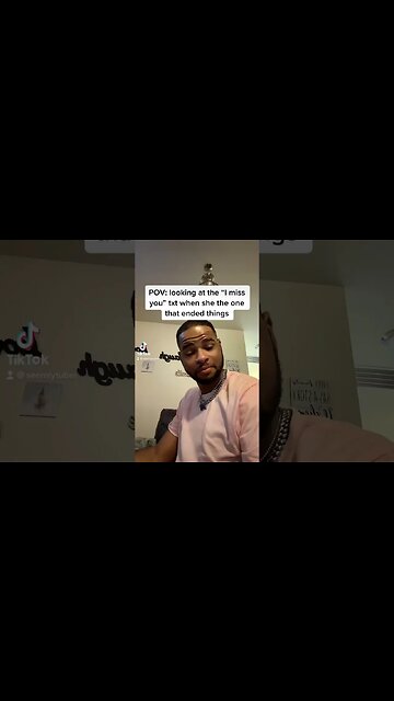 When she come back and say she miss you… seemlytuber TikTok shorts shorts feed short comedy skit