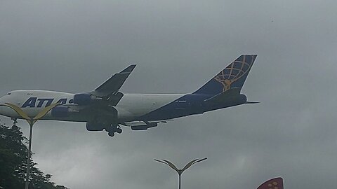 Boeing 747-400ERF N496MC coming from Miami to Manaus