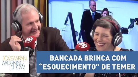 Memória fraca, presidente? Bancada brinca com “esquecimento” de Temer sobre voo em jato da JBS