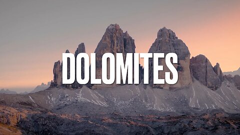 Beauty of Dolomite Mountains