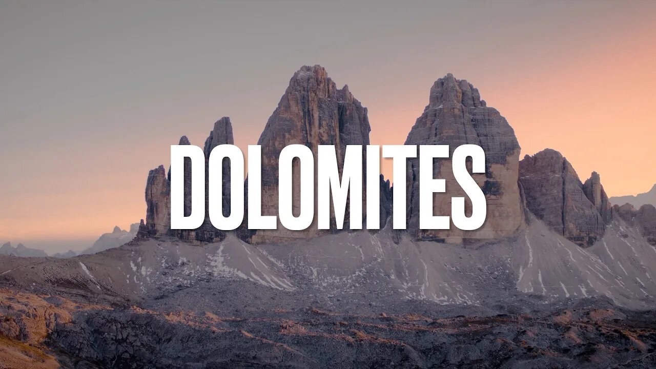 Beauty of Dolomite Mountains