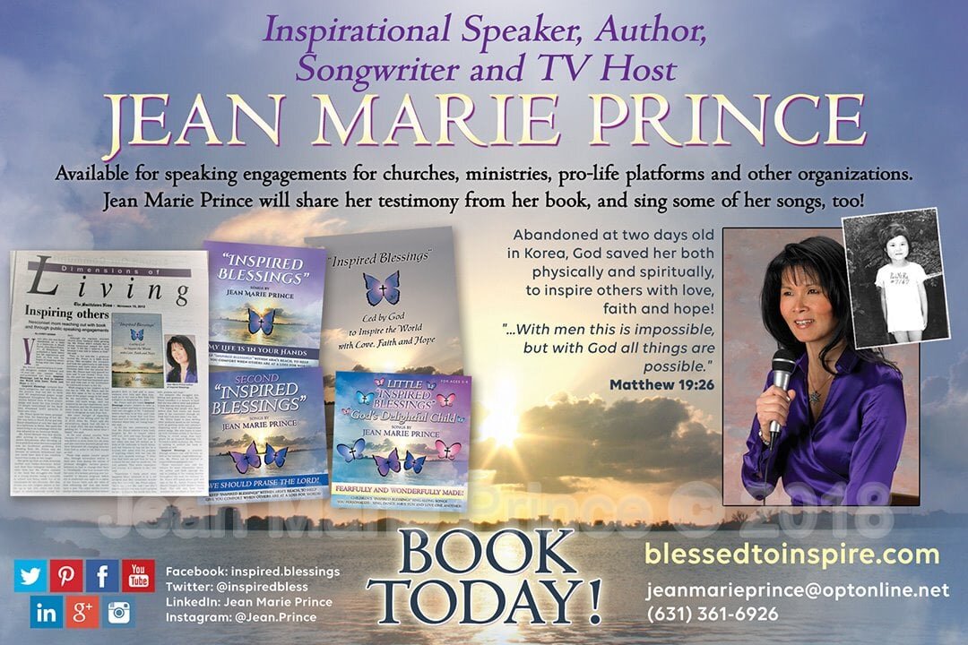 Author Jean Marie Prince Commercial Promo