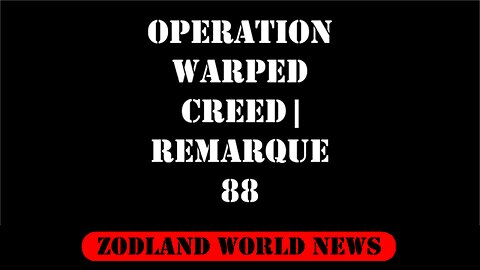 ►🚨❗️⚡️ 🇺🇸⚔️🇷🇺 Operation Warped Creed | Remarque 88