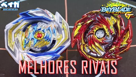 IMPERIAL DRAGON .Ig' vs MASTER DIABOLOS .Gn (especial GT) - Beyblade Burst ベイブレードバースト