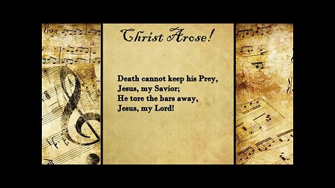 Christ Arose | FWBC Hymn With Lyrics