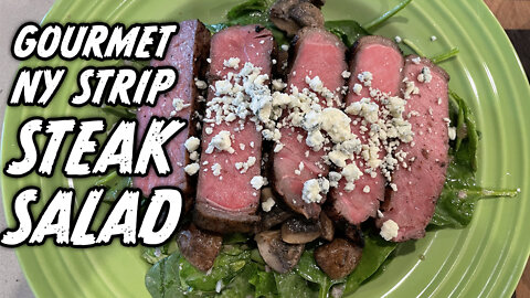 The BEST Gourmet Steak Salad I've Ever Made!!!