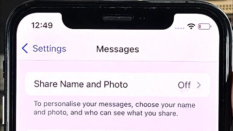 Fix: Share Name and Photo NOT Working on iPhone iOS 17