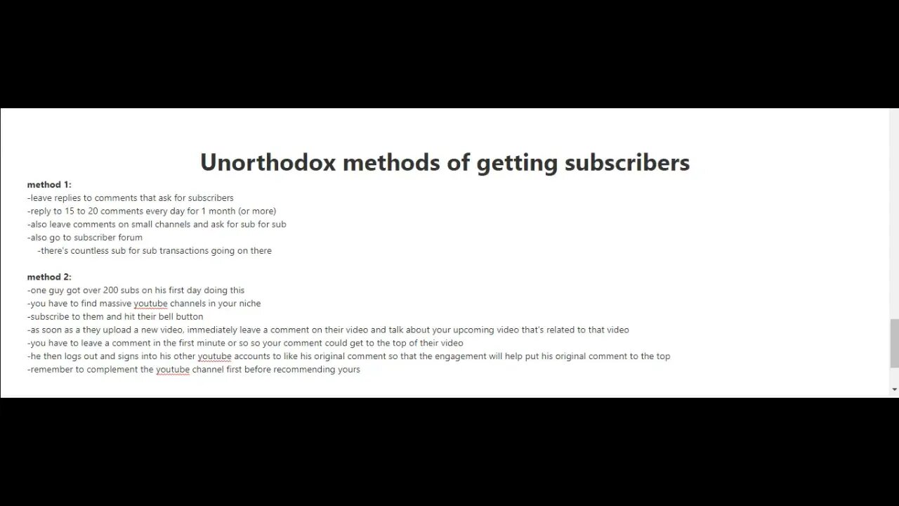 1 Million YouTube Subscribers Video 6 Unorthodox Methods