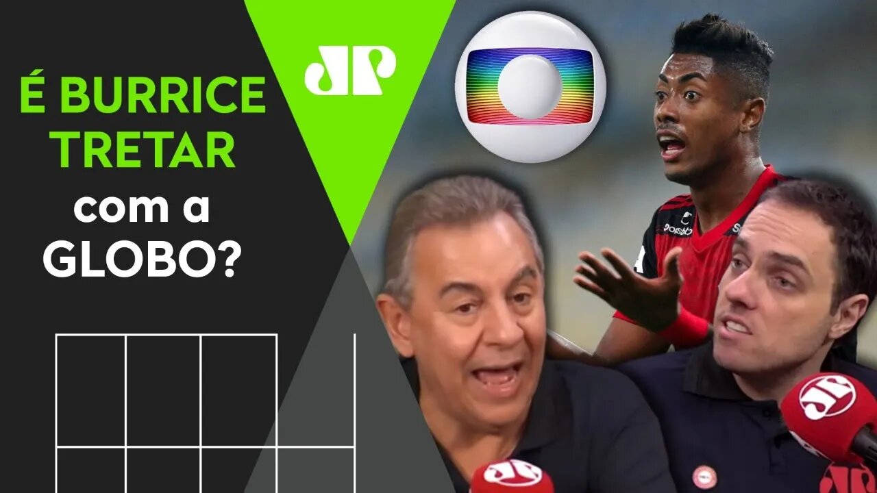 "PEITAR" a GLOBO, como fez o FLAMENGO, é BURRICE para os outros clubes? Debate FERVE!