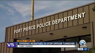 Fort Pierce considers incentives for police officers to reduce turnover