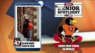 Quincy High School Senior Spotlight - Allison