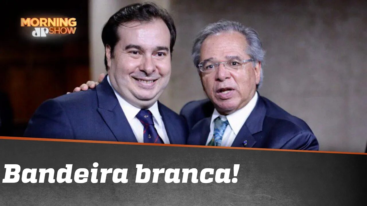 A paz invadiu o coração de Paulo Guedes e Rodrigo Maia