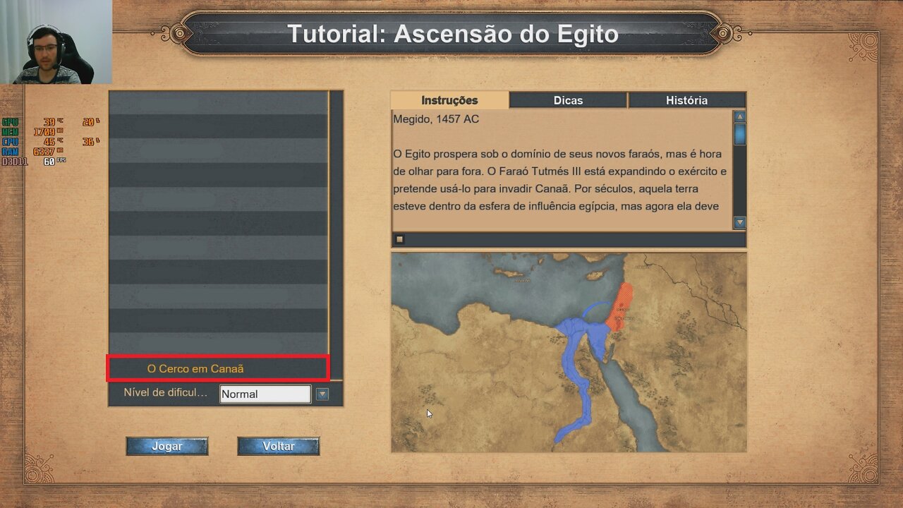 AGE OF EMPIRES 1 | TUTORIAL 12/12 | ASCENSÃO DO EGITO - O CERCO DE CANAÃ