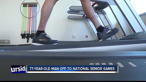 Heart attack patient heads off to National Senior Games