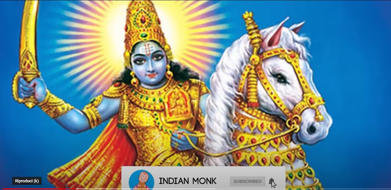 Who Is Kalki Avatar?The Apocalyptic Horse Rider of Lord Vishnu.I 25 dei 32 re di Shambhala sono conosciuti come re Kalki,lo spirito santo del cristianesimo che non è Gesù ma 1 dei 25 re e che inaugura l'apocalisse per la fine del mondo