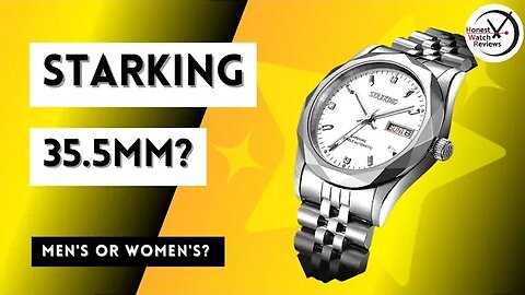 Unisex Watch? Starking AM0088 35.5mm ❓ Review #HWR