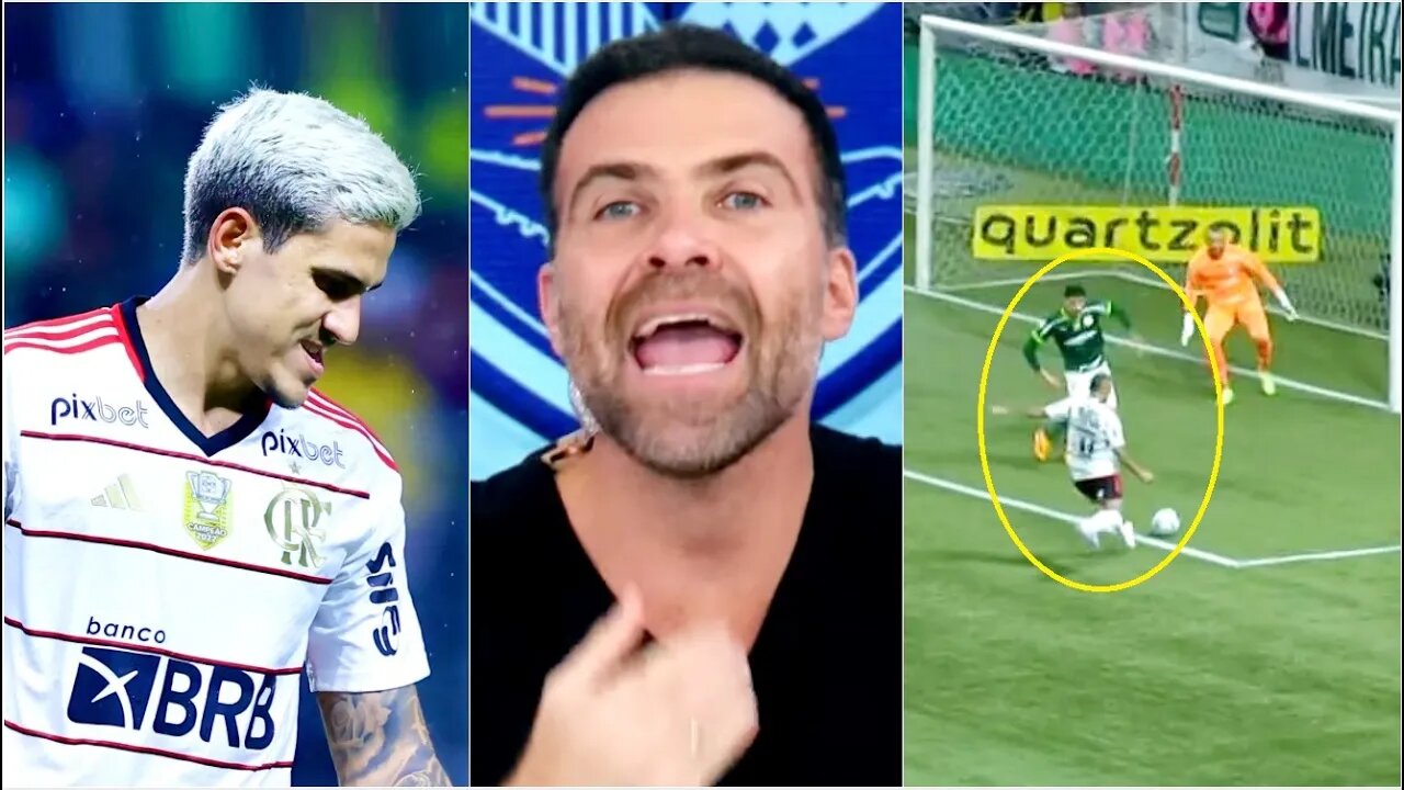 "NÃO DÁ! ISSO AÍ É BRINCADEIRA, cara!" OLHA o que REVOLTOU Pilhado após Palmeiras 1 x 1 Flamengo!