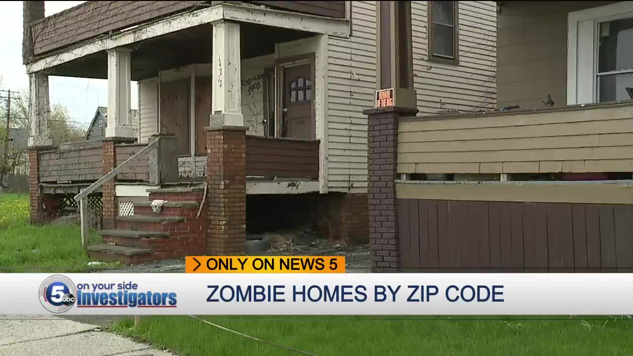 Northeast Ohio's most abandoned neighborhoods by zip code