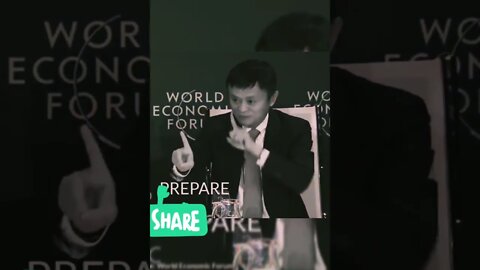 Jack Ma -Do not compete for the presence compete for the future