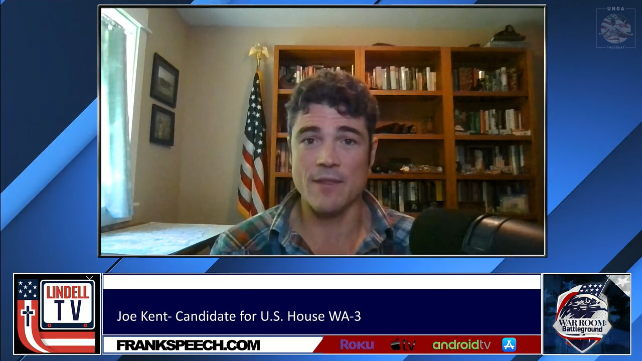 Congressional Candidate (WA-3) Joe Kent: ‘…we're impeaching Biden on day one.’
