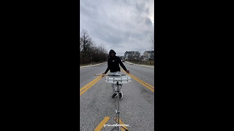 amazing Street drummer