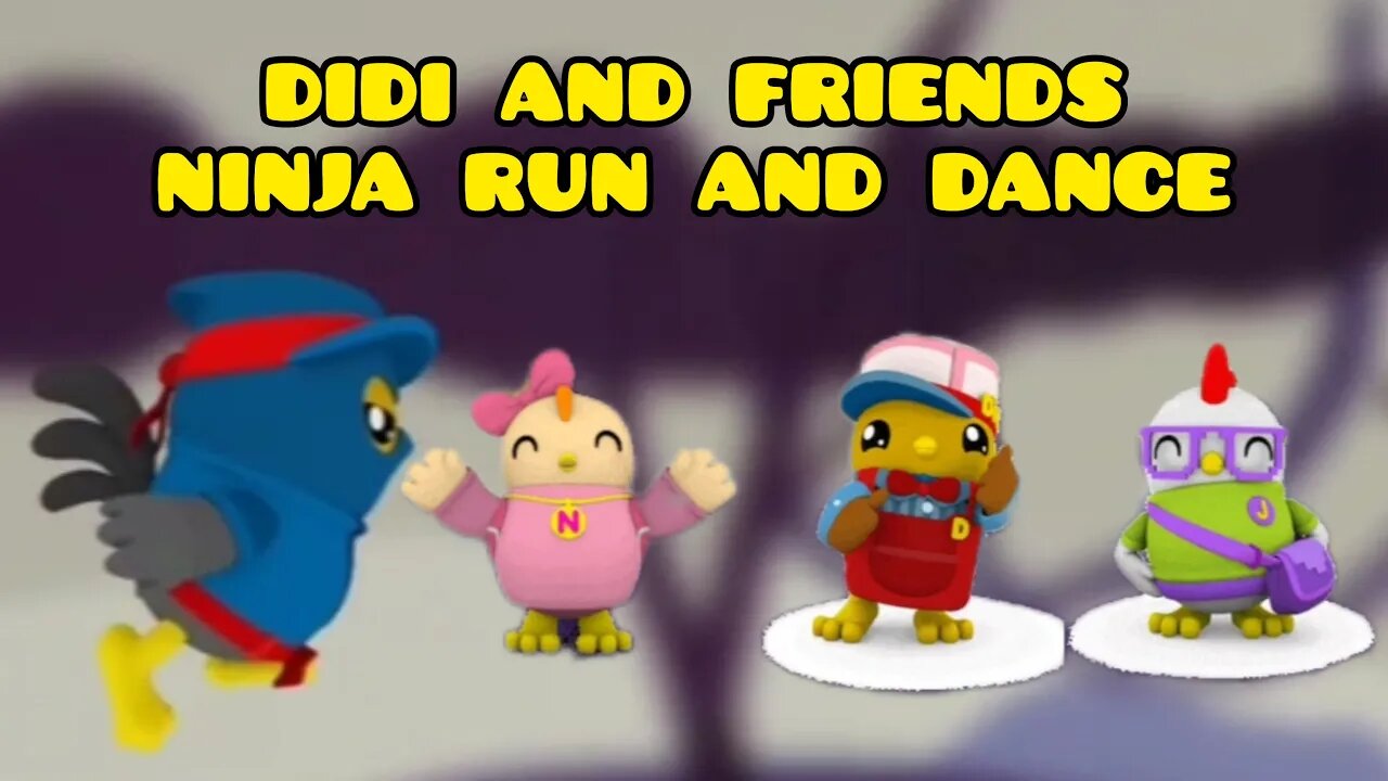 didi and friends ninja run dance sakura