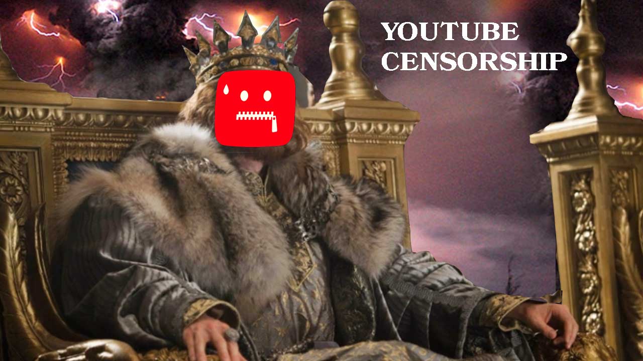Youtube Officially Censors Opposing Political Narratives