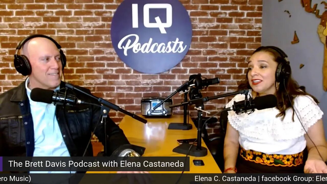 Elena Castaneda Live on The Brett Davis Podcast