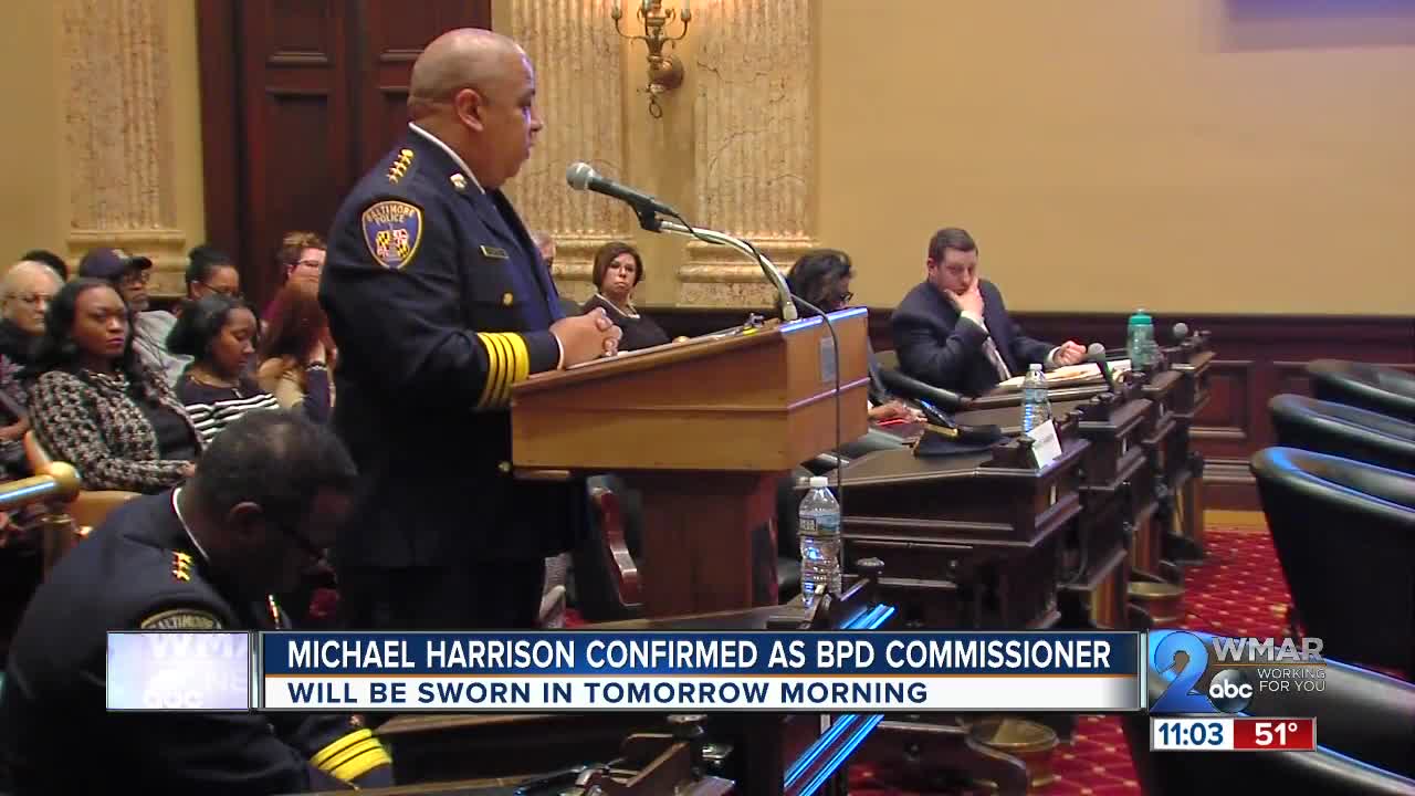 City Council Confirms Michael Harrison as BPD Commissioner