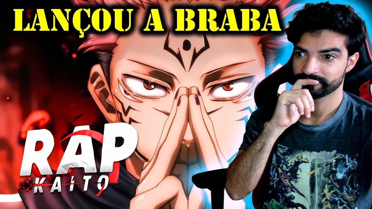 YERIK REACT - Santuário Malevolente | Sukuna (Jujutsu Kaisen) | Kaito