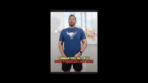 Sneezing with Back Pain! #Shorts