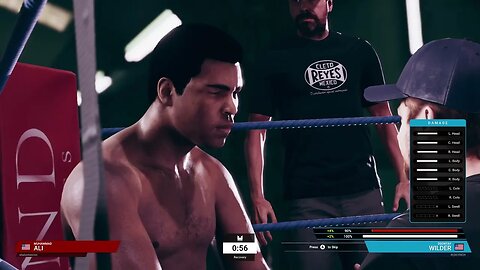 Undisputed Online Gameplay Deontay Wilder vs Muhammad Ali