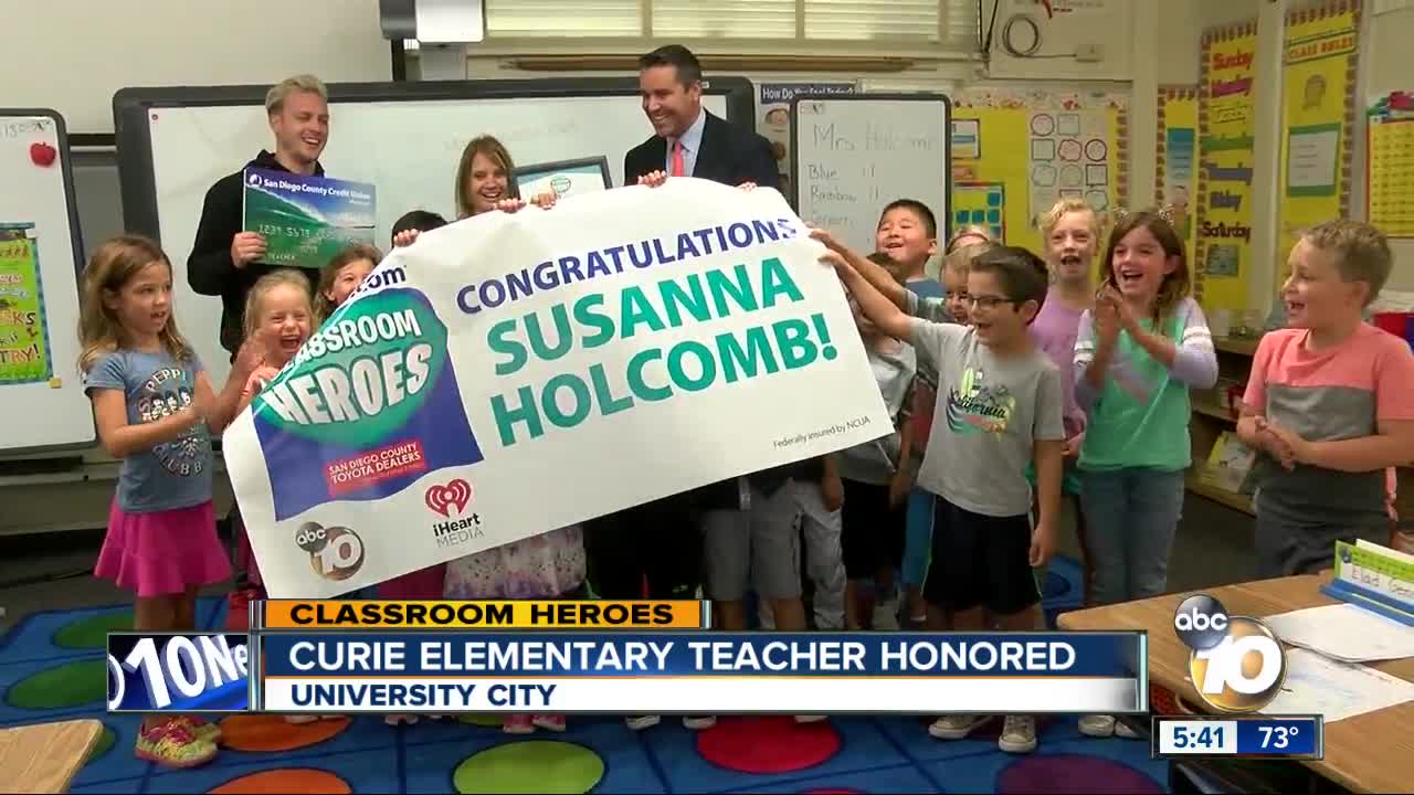 Classroom Heroes: Susanna Holcomb