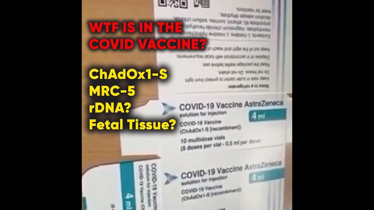 COVID VACCINE INGREDIENTS - Do You Own Research!