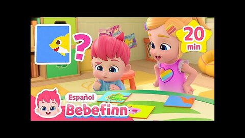 ¿Dónde Está la Cola de Tiburón Bebé? | Canciones Infantiles Enganchadas | Bebefinn en español