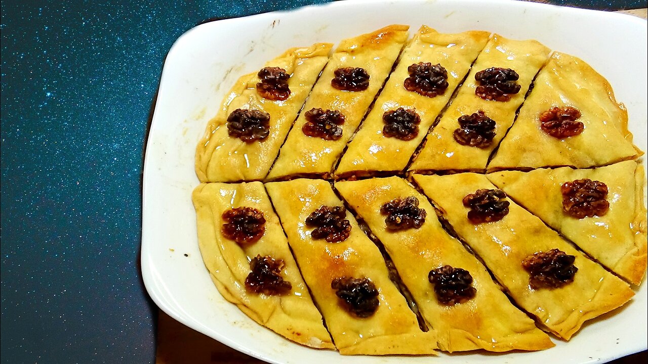 Baklava from Scratch / No Sugar/ No Egg