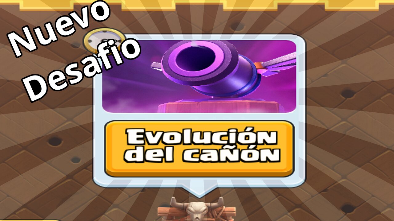 Desafio evolucion del cañon #clashroyale