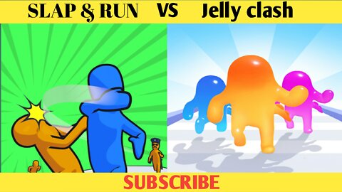 Slap & Run VS Jelly clash gameplay IOS android mobile game