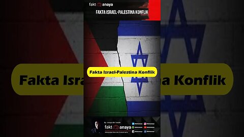 Fakta Israel-Palestina Konflik #Shorth