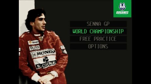 Ayrton Senna Super Mônaco GP II - SEGA - Mega Drive - 16 bits - Apresentação