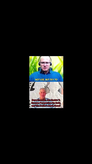 #DaveKranzler, Jan Kneist A German Perspective On #Gold, and The Dollar's Road Ahead