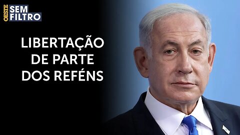 Israel aceita trégua para libertação de 50 reféns pelos terroristas do Hamas | #osf