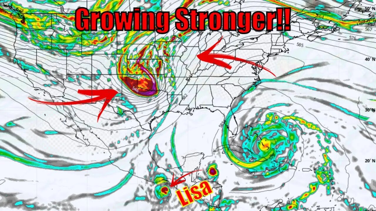 Huge Storm Threat Growing Stronger! Latest Tropical Update - The WeatherMan Plus