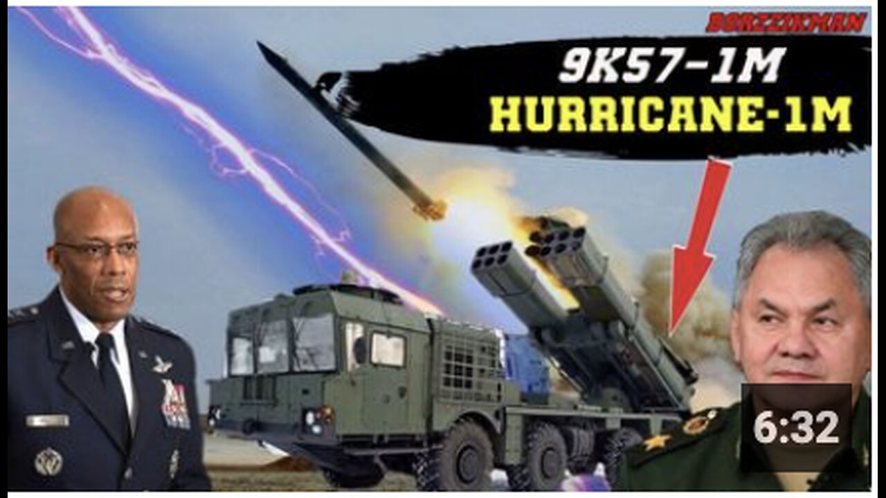 It's PAYBACK Time! Russia Sent 'HIMARS' Killer To Ukraine - The Newest MLRS 9K57−1M "HURRICANE-1M"